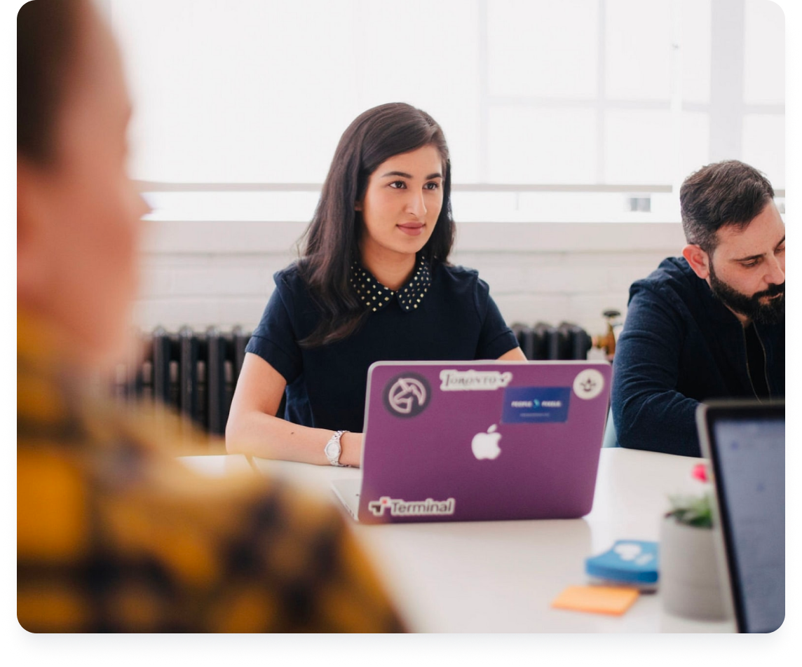 Office team collaboration